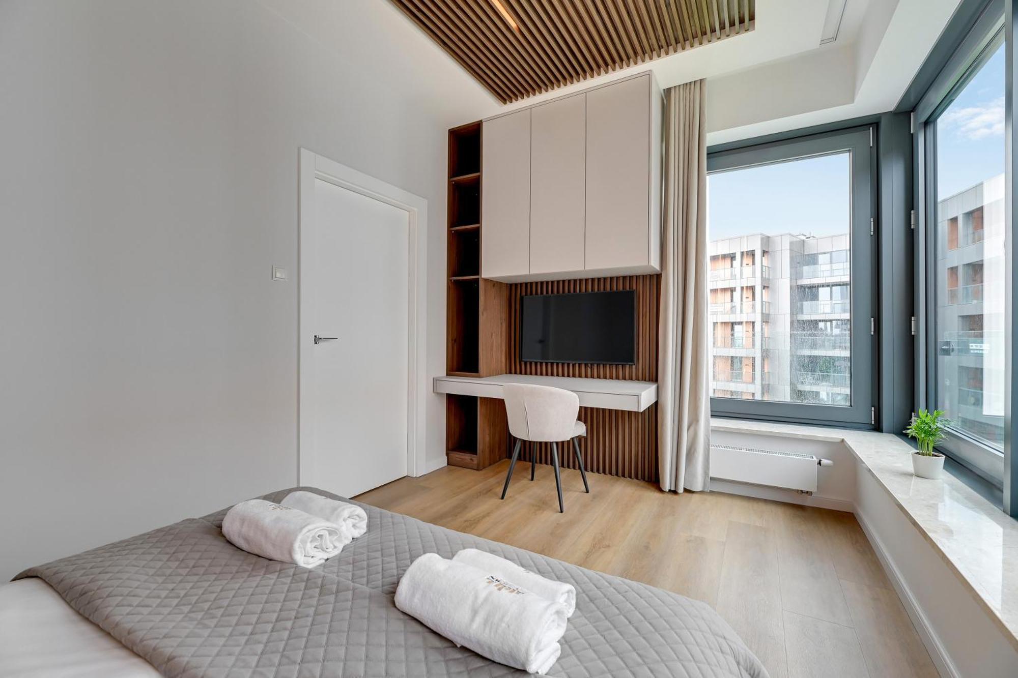 Brabank Riverside - Sauna, Business & Gym By Downtown Apartments غدانسك الغرفة الصورة